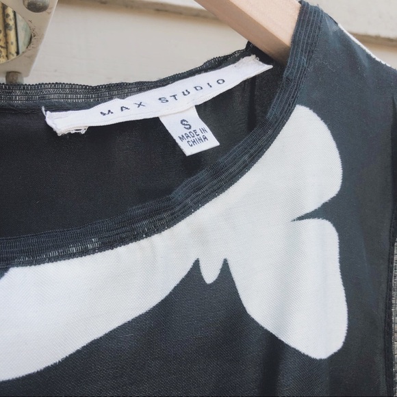 NWOT Max Studio Print Shift Dress - Picture 4 of 5